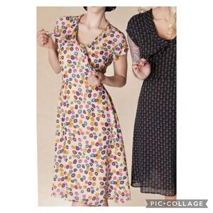NWT Bettie Page by Tatyana dress with colorful circles print